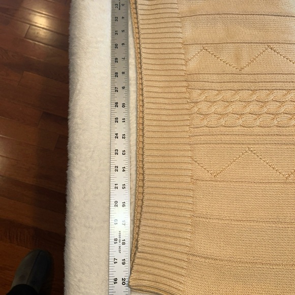 GANT Men's Size XLCable Knit Crewneck Pullover Sweater soft yellow - Picture 13 of 14